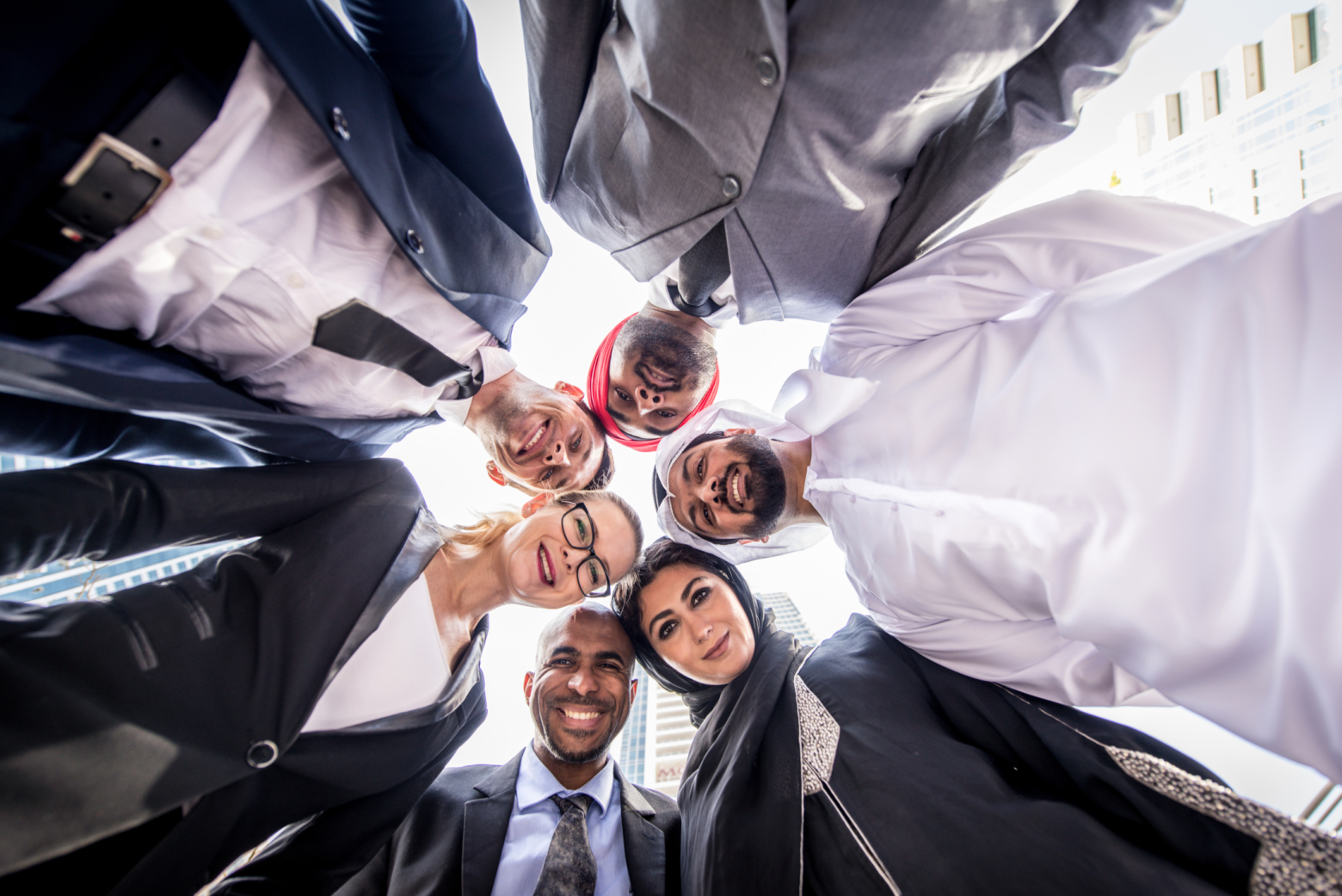 Business team in Dubai